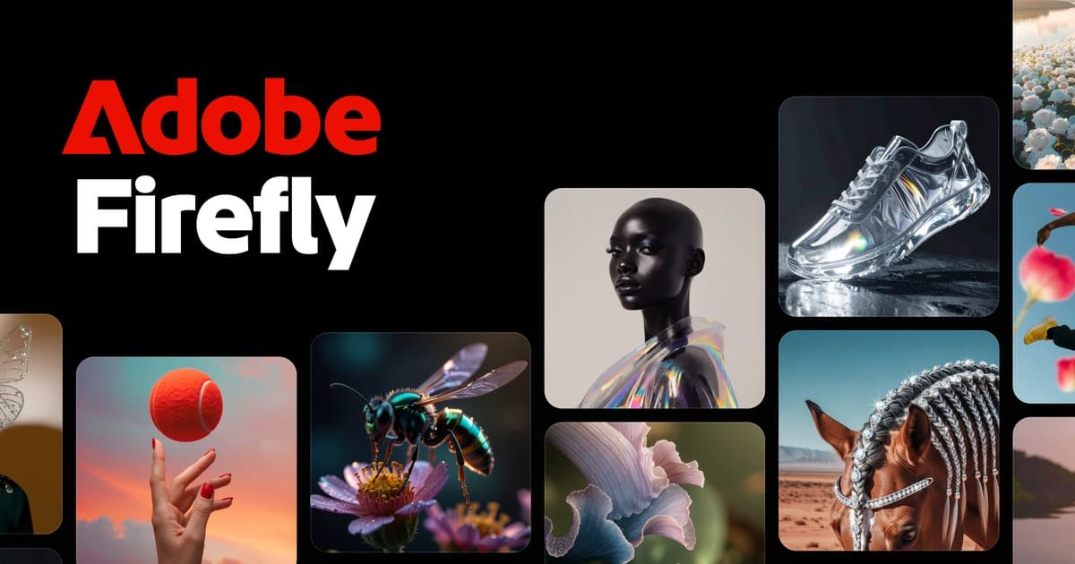 Adobe Firefly preview image from its official website